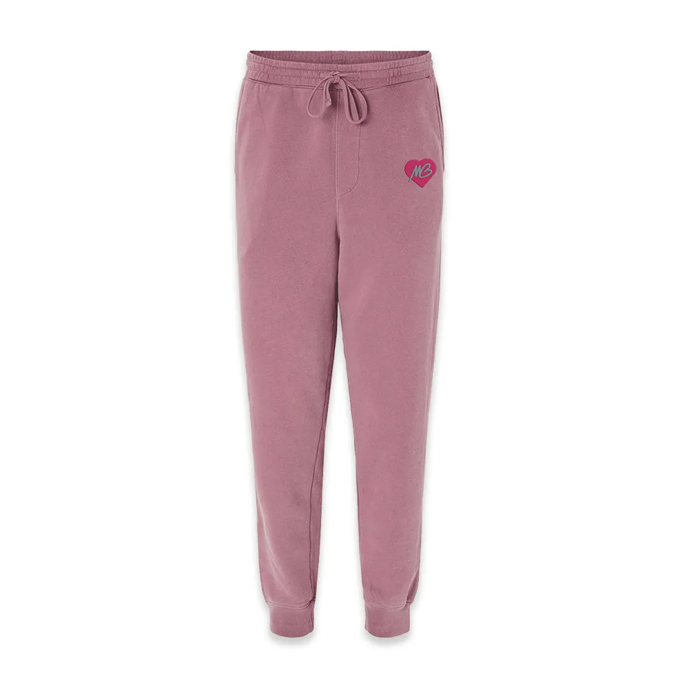 MB Heart Logo Embroidered Sweatsuit Set