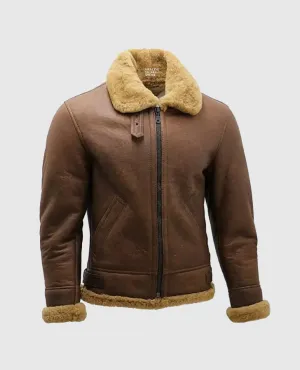 Men's B3 Shearling Flying Aviator Jacket
