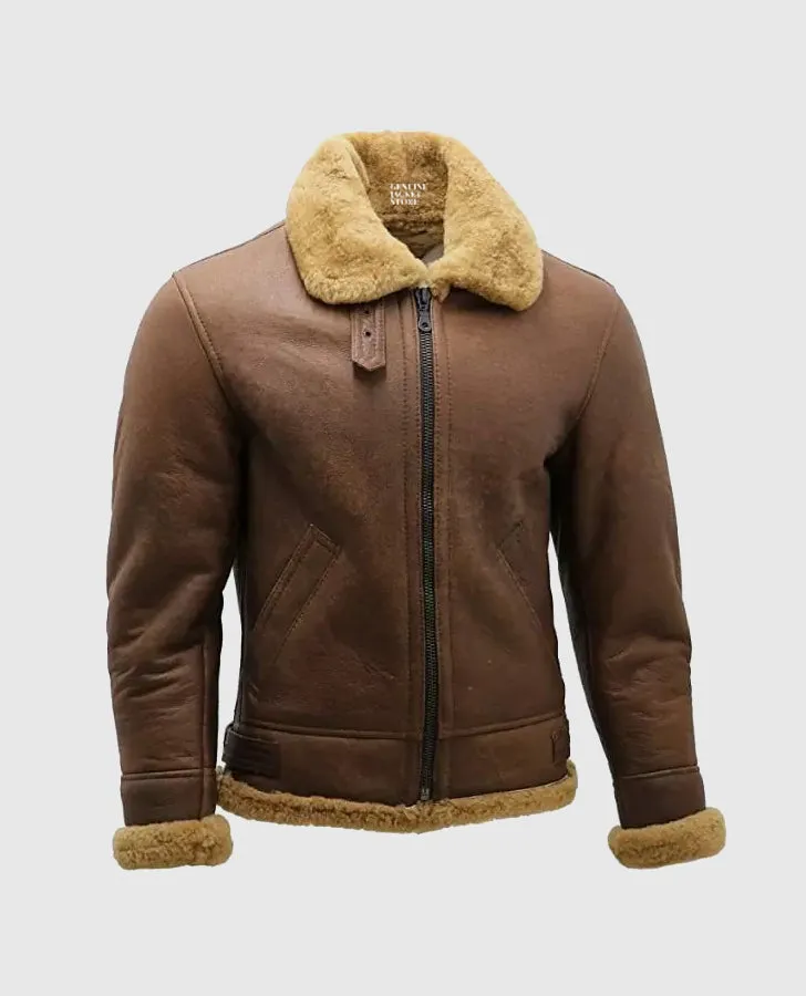 Men's B3 Shearling Flying Aviator Jacket