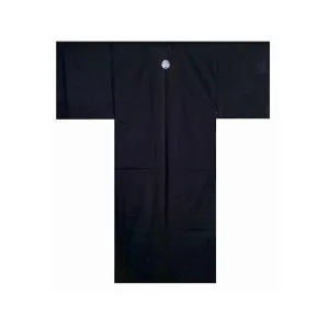 Men's Kimono: Japanese Crest "Aoi" (Polyester) (Embroidered)