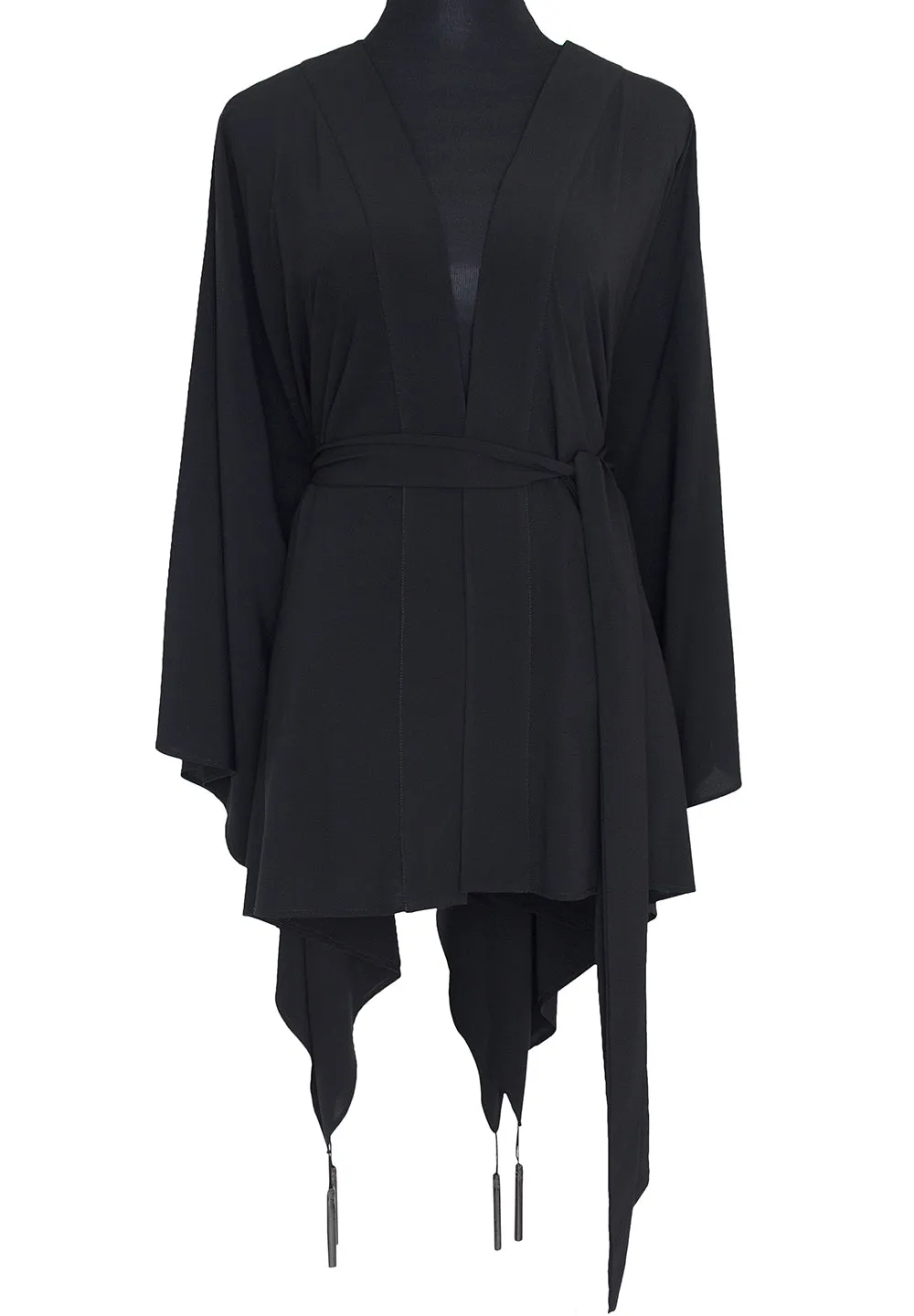 Monochrome - Black Kimono Wings (Black)