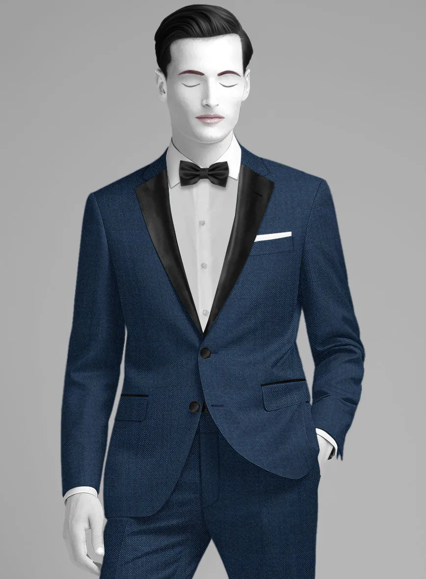 Napolean Spring Royal Blue Wool Tuxedo Suit
