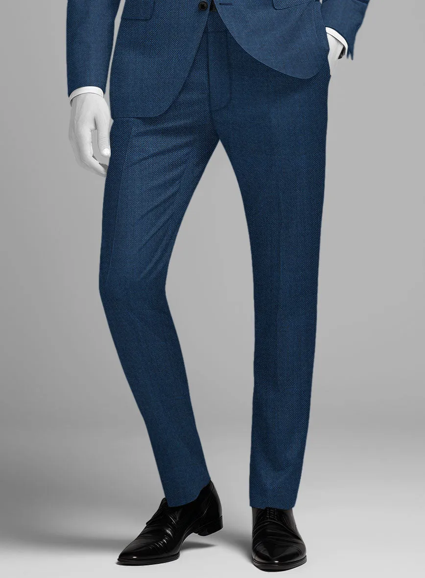 Napolean Spring Royal Blue Wool Tuxedo Suit