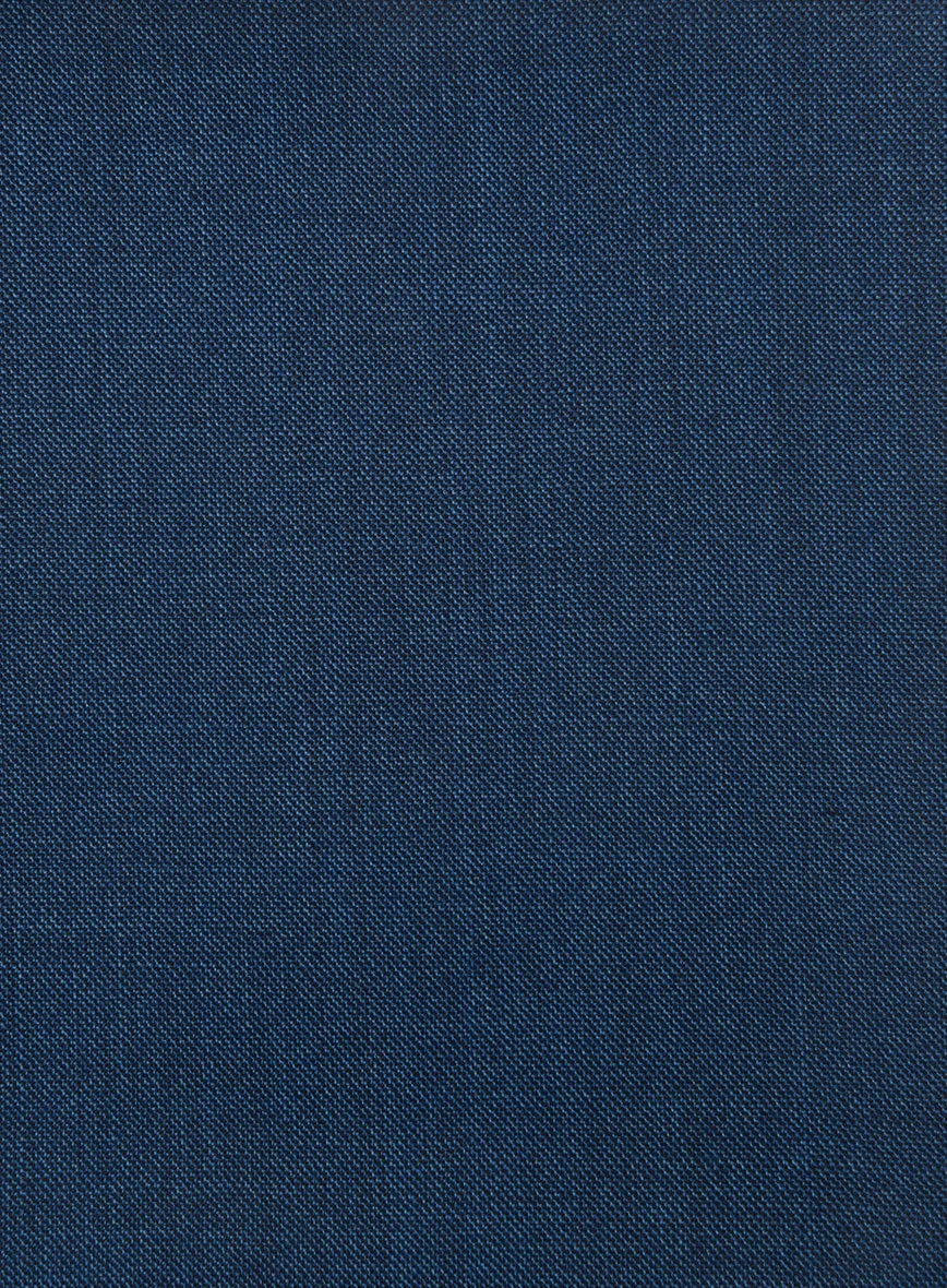 Napolean Spring Royal Blue Wool Tuxedo Suit