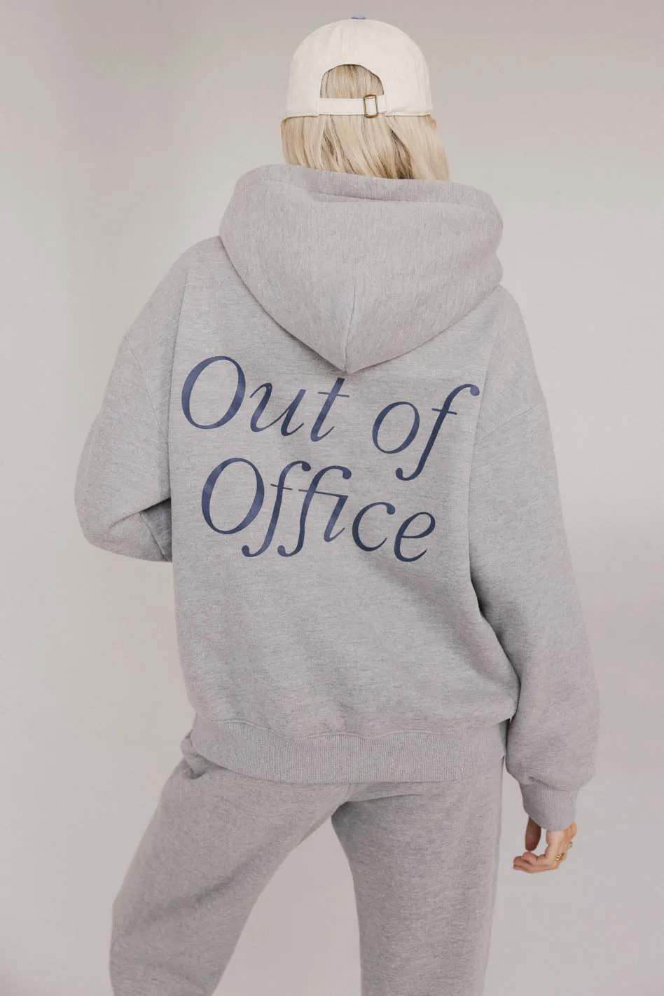 Out of Office Sweatshirt in Heather Grey - FINAL SALE
