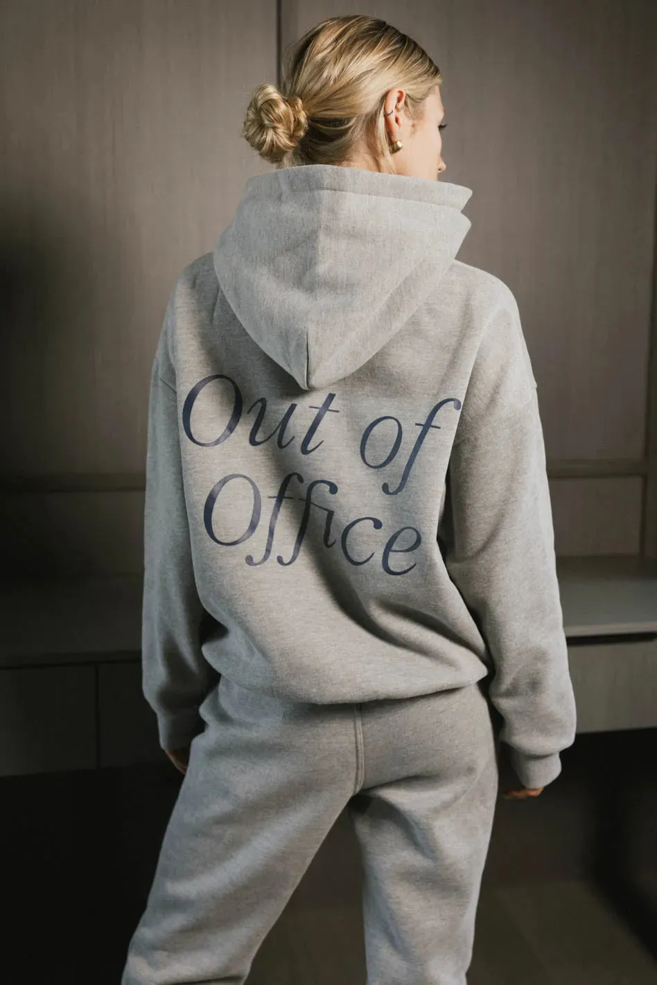 Out of Office Sweatshirt in Heather Grey - FINAL SALE