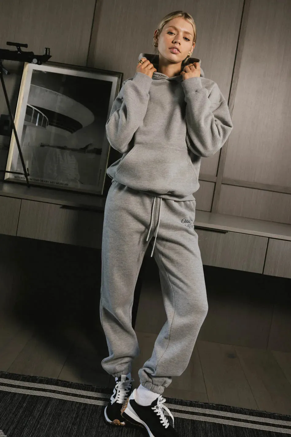 Out of Office Sweatshirt in Heather Grey - FINAL SALE