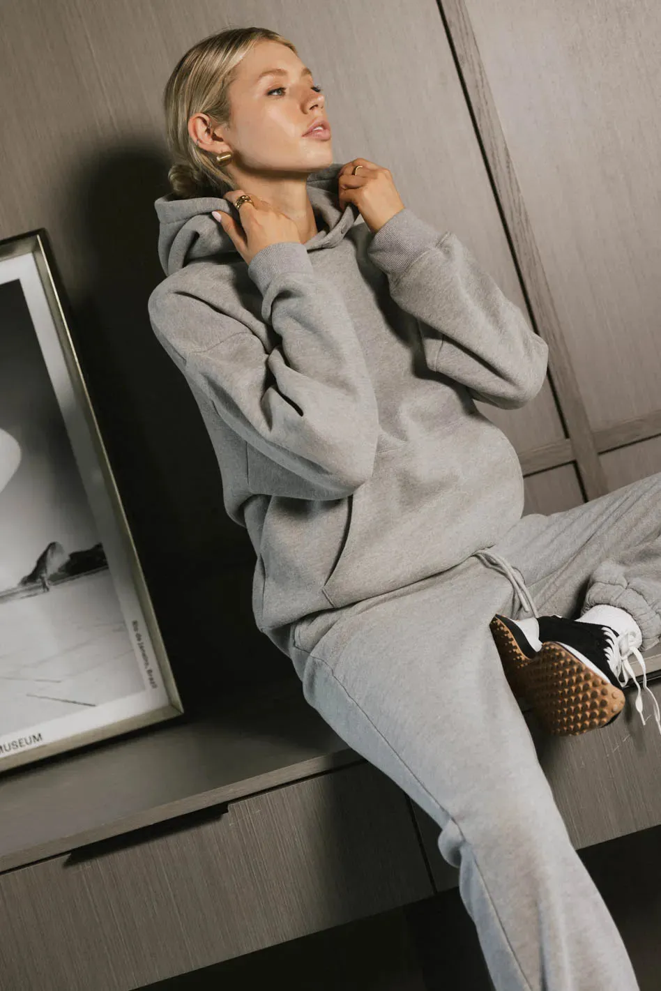 Out of Office Sweatshirt in Heather Grey - FINAL SALE