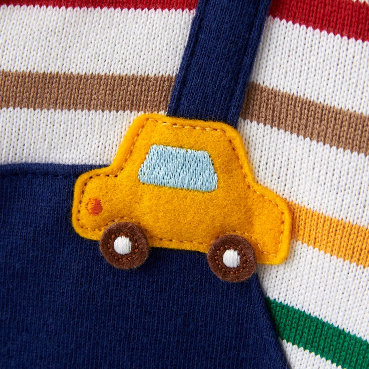 Overall-Print Coveralls - Car