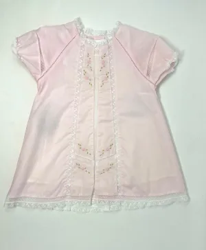 Pink Amelia Embroidered Dress