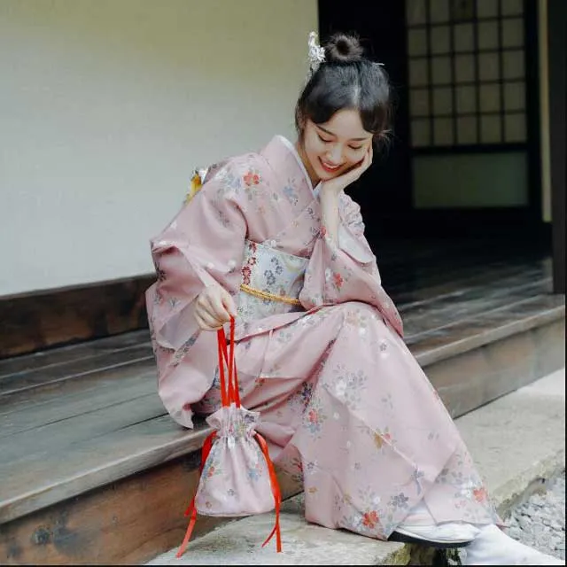 Pink Kimono