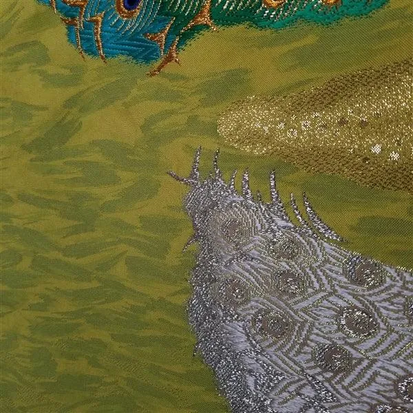 "Peacock Pair" Vintage Wedding Kimono (Uchikake)