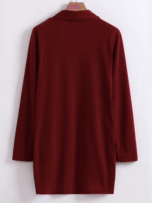 RAE’S RUCHED CARDIGAN