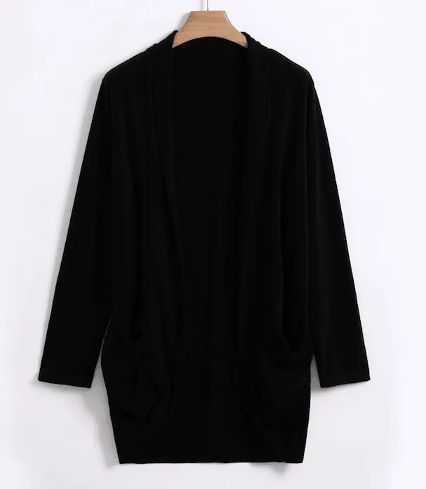 RAE’S RUCHED CARDIGAN