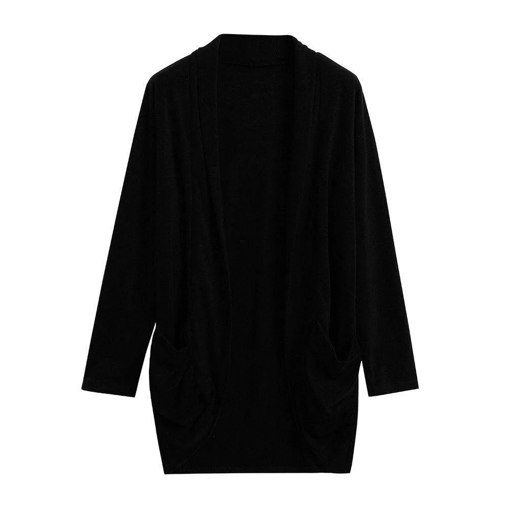 RAE’S RUCHED CARDIGAN