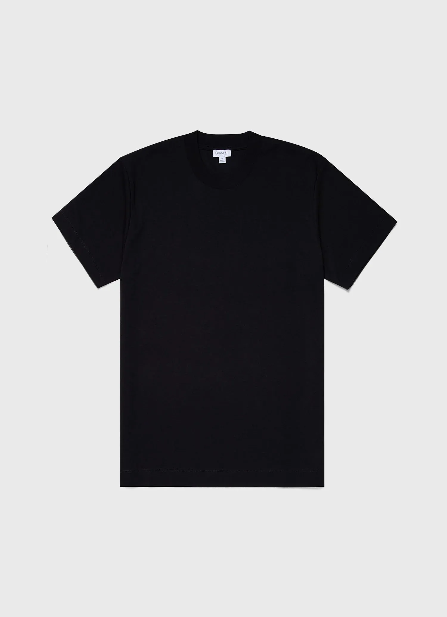 Relaxed Fit Heavyweight  T Shirt - Black