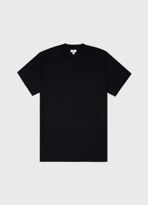 Relaxed Fit Heavyweight  T Shirt - Black