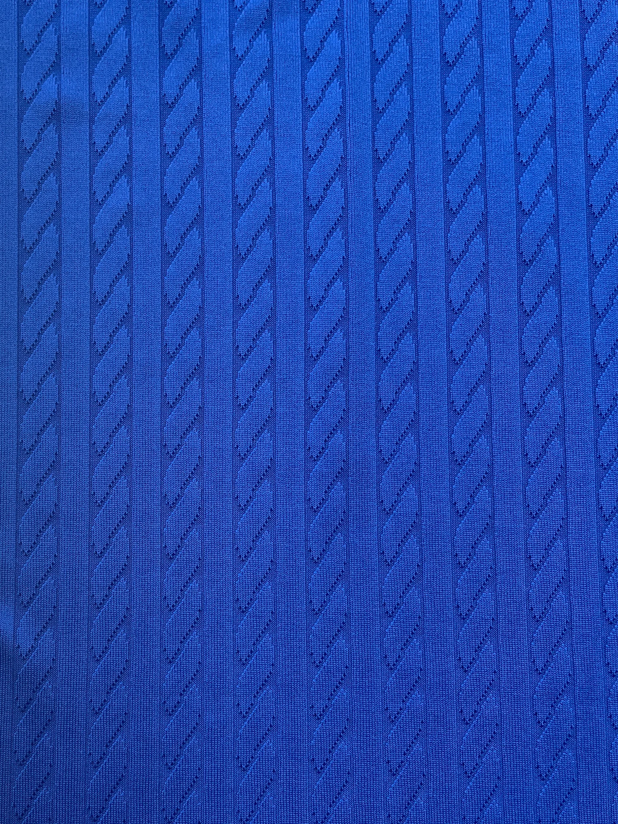 SALE Polyester Knit - Royal Blue