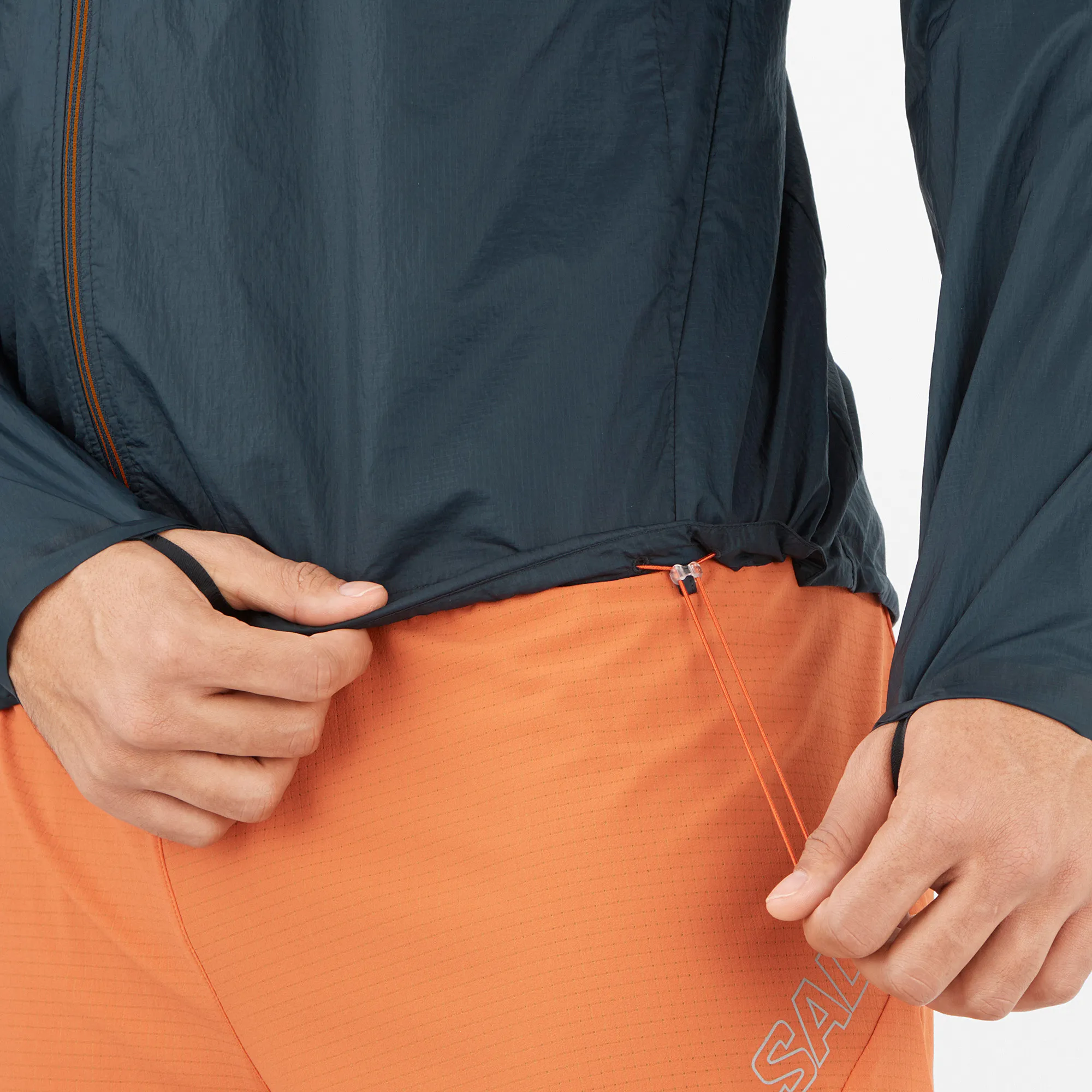 Salomon Men&#x27;s Sense Flow Jacket Carbon/Carbon | Buy Salomon Men&#x27;s Sense Flow Jacket Carbon/Carbon here | Outnorth