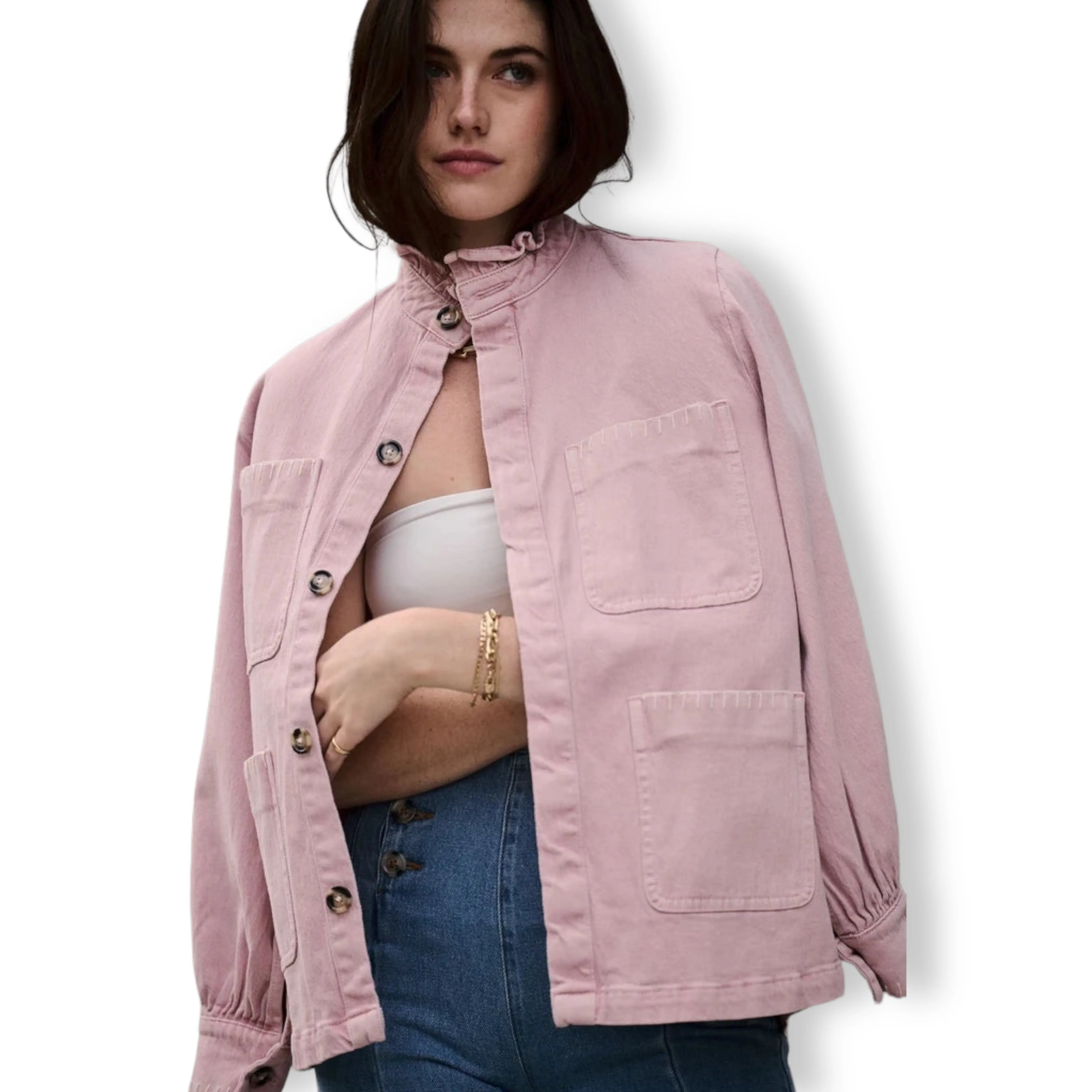 seventy   mochi Pablo Jacket Dusty Rose