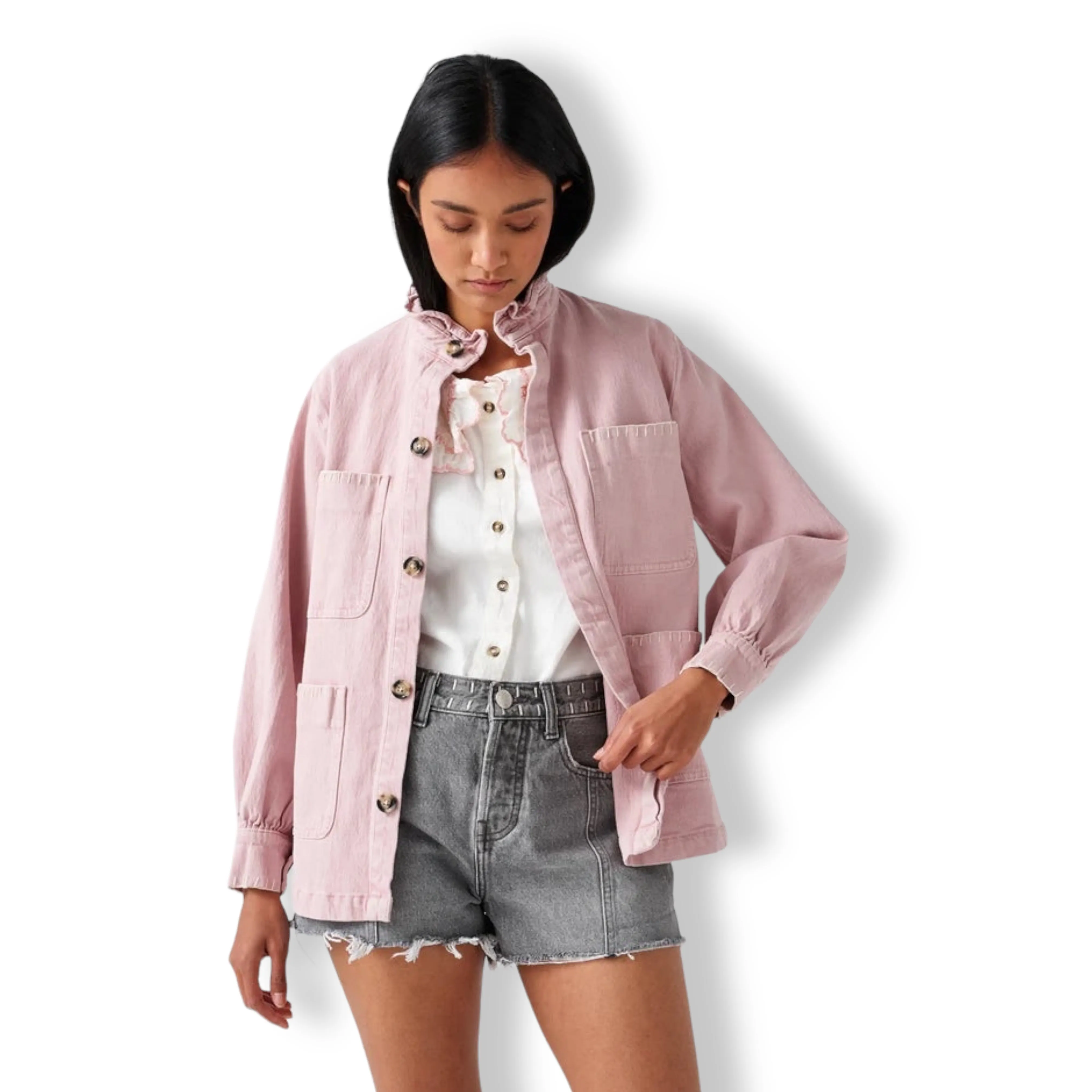 seventy   mochi Pablo Jacket Dusty Rose