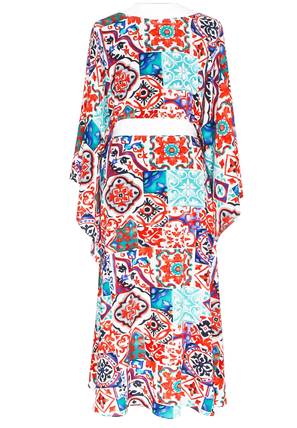 Siciliana - Carmella Kimono (Off-White)