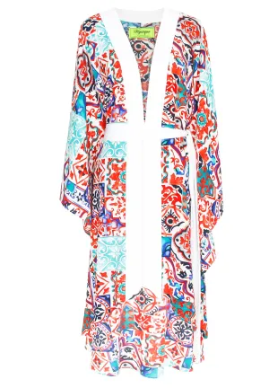 Siciliana - Carmella Kimono (Off-White)