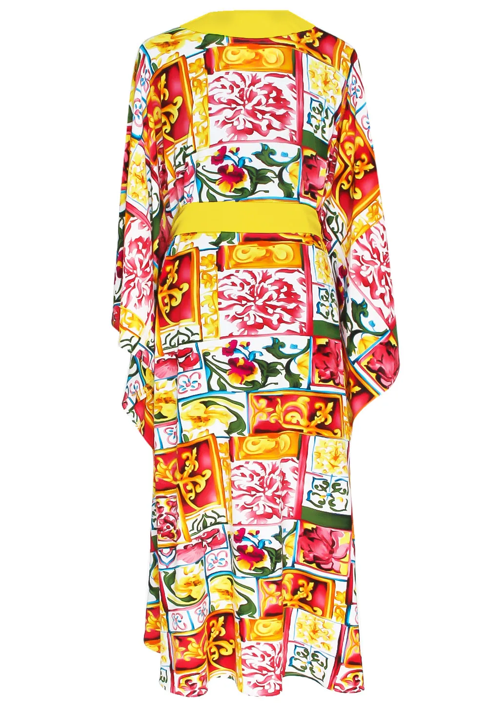 Siciliana - Gianna Kimono (Yellow)