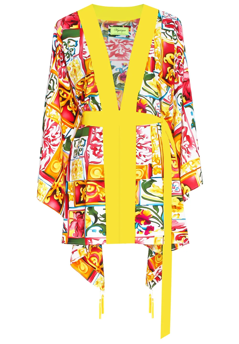 Siciliana - Gianna Kimono (Yellow)