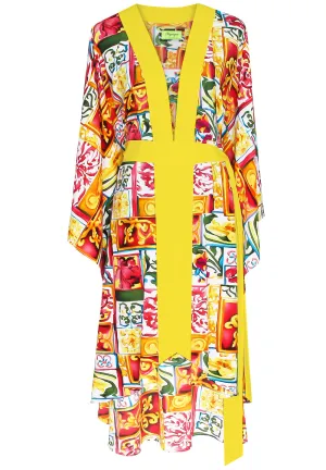 Siciliana - Gianna Kimono (Yellow)