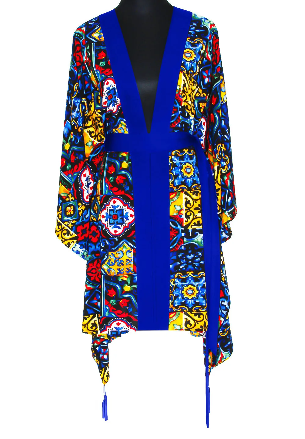 Siciliana - Valentina Kimono (Royal Blue)