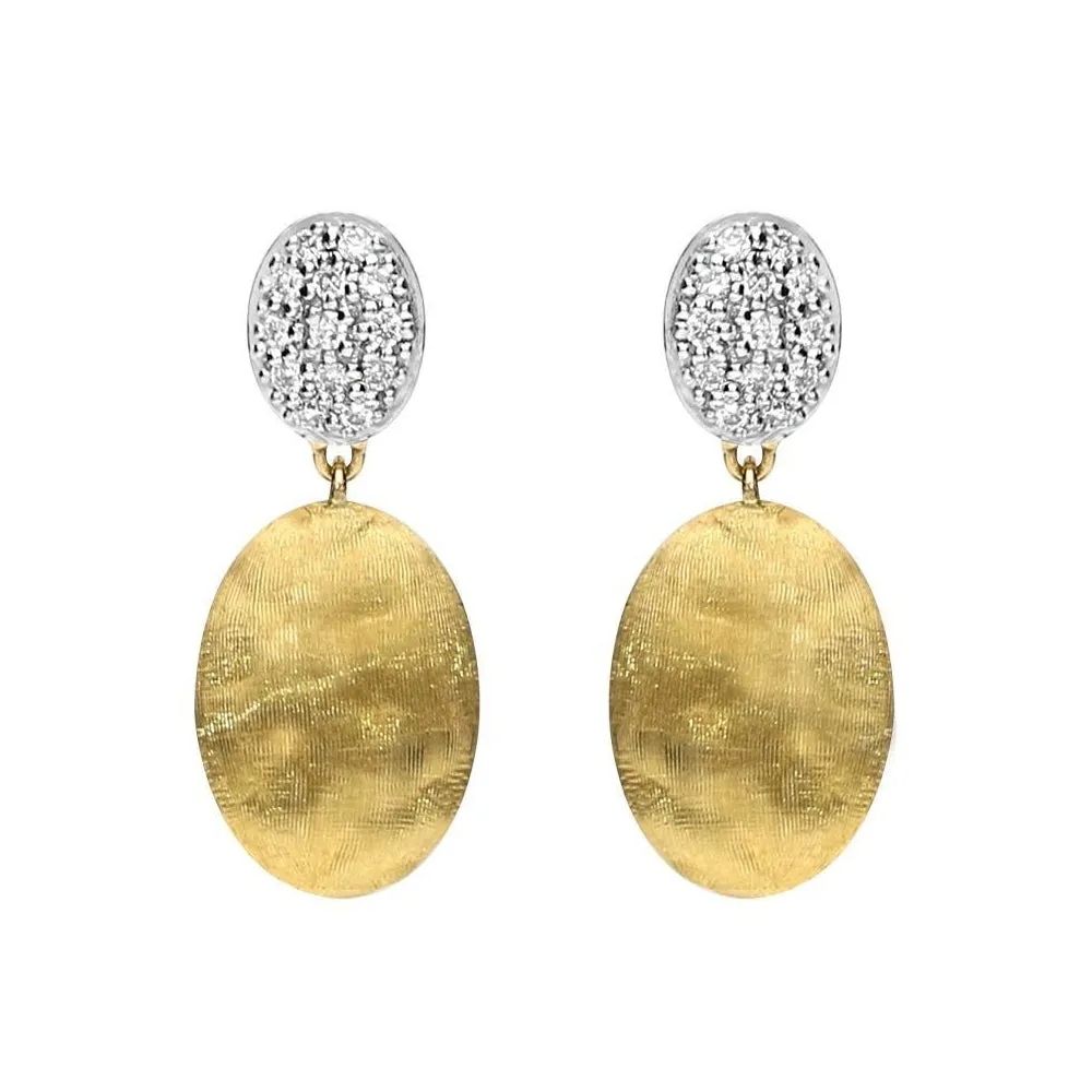 Siviglia Earrings -  Gold & Diamonds - OB1289-B-YW