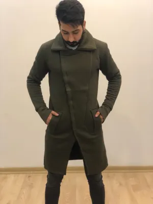 Sneakerjeans Khaki Asymetric Jacket AY162