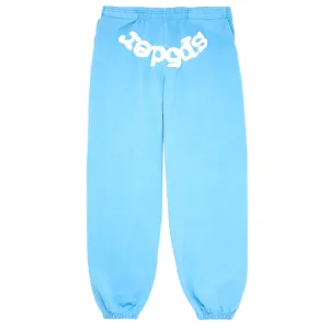 Sp5der Web Blue Sweatpants