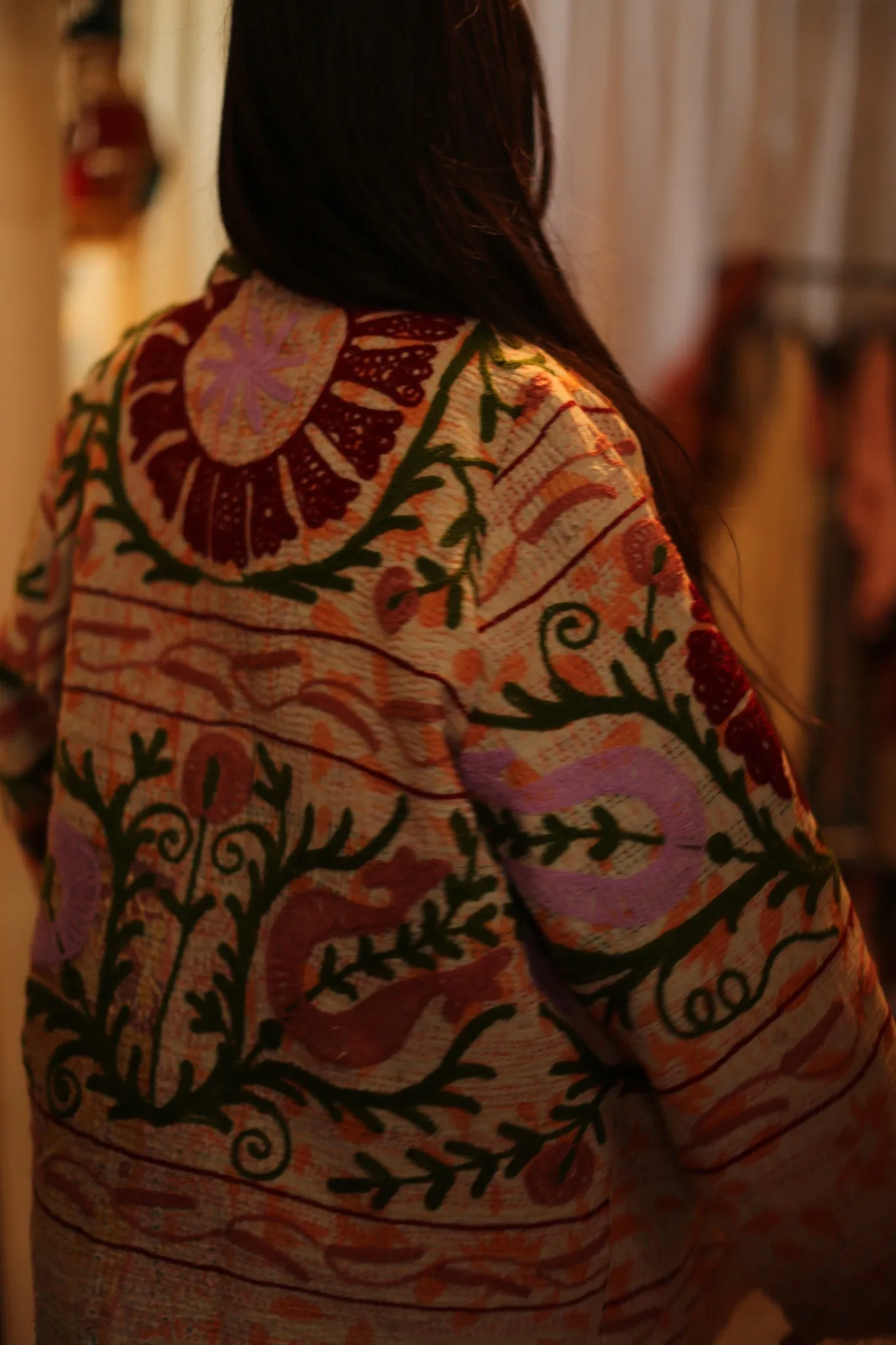 SUZANI EMBROIDERED KIMONO JAYKE