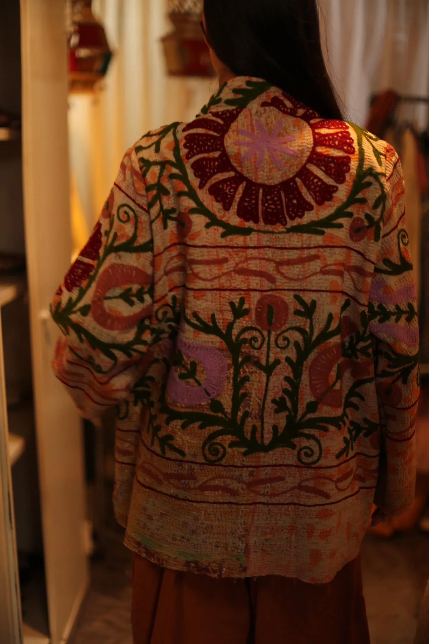 SUZANI EMBROIDERED KIMONO JAYKE