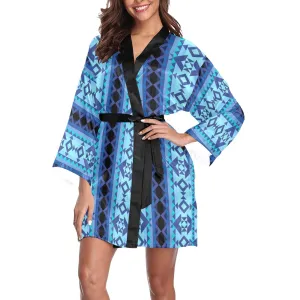 Tipi Long Sleeve Satin Robe