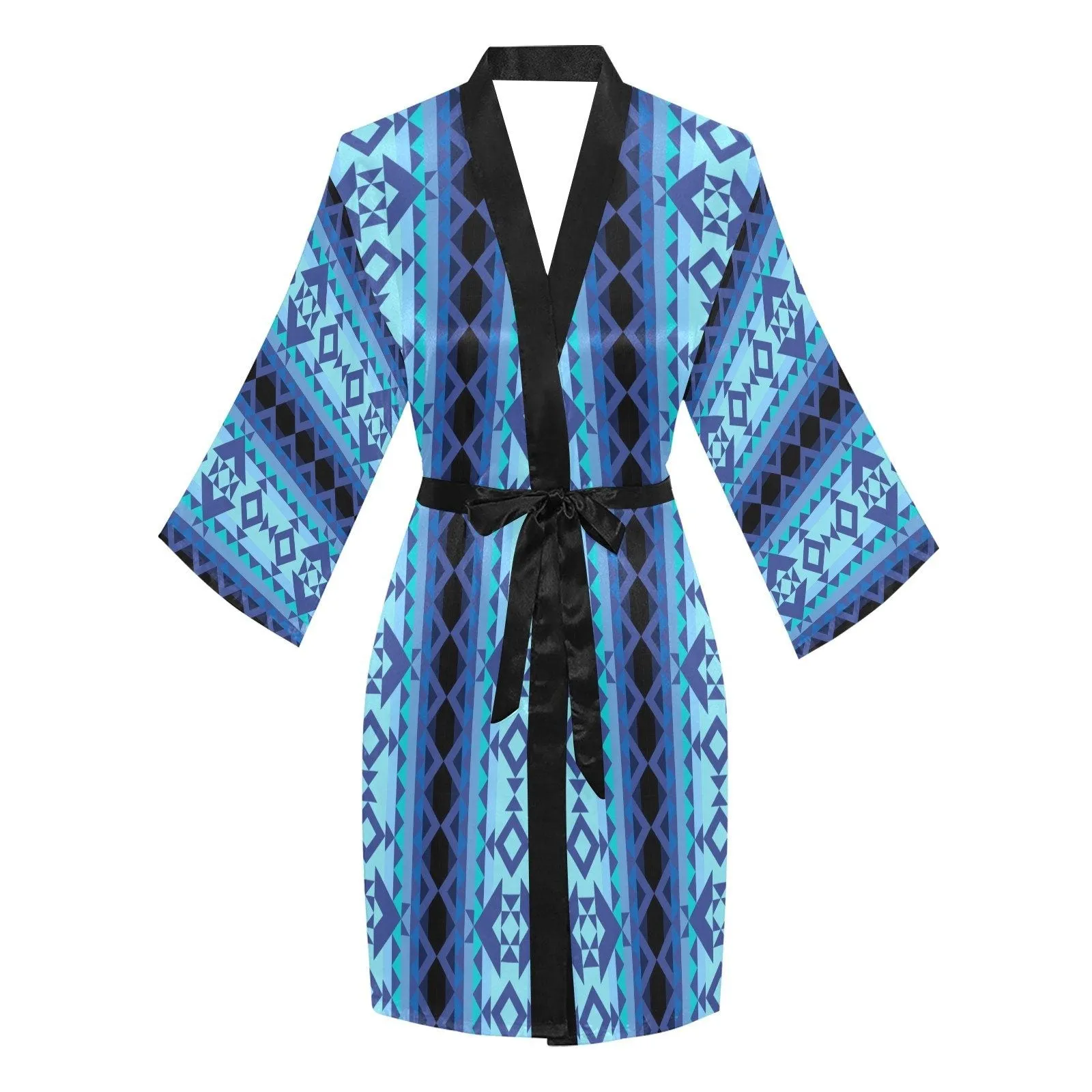 Tipi Long Sleeve Satin Robe