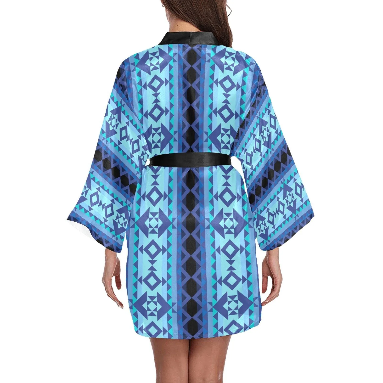 Tipi Long Sleeve Satin Robe