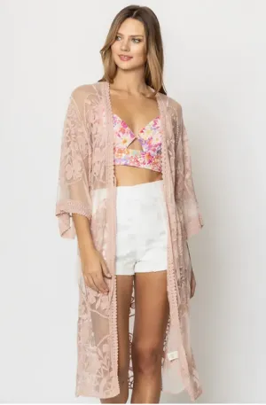 Tonya Lace Kimono