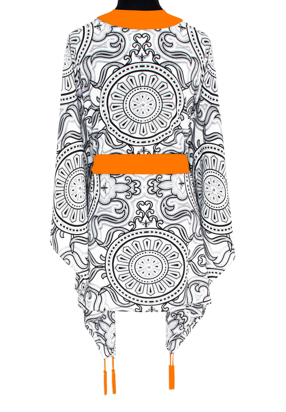 Tribal - Moon Kimono (Neon Orange)