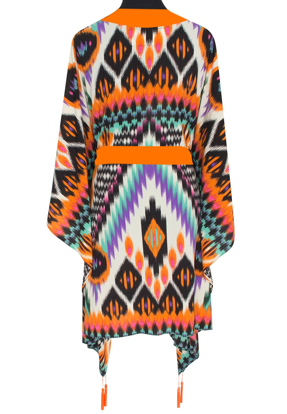 Tribal – Orange Apache Kimono (Neon Orange)