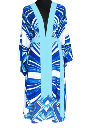 Tribal - Panacea Kimono (Baby Blue)