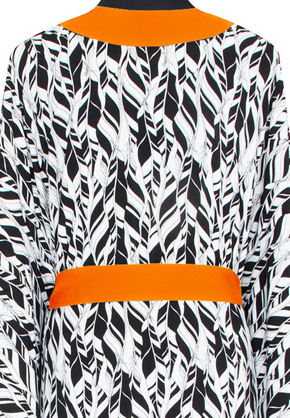 Tulum – Feathers Kimono (Neon Orange)