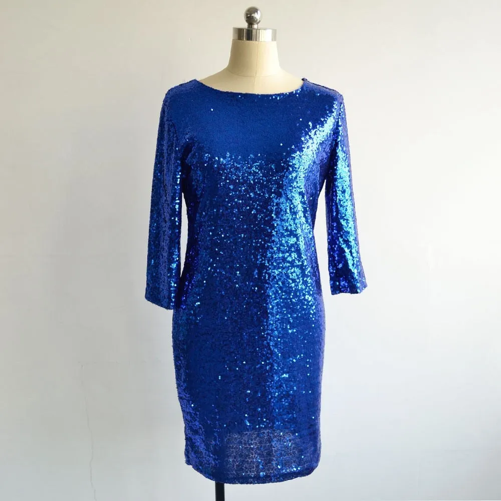 VenusFox Women Elegant Short Mini Pencil Dress