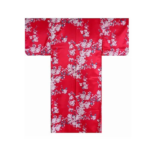 Women's Kimono: Beautiful Cherry Blossoms (Polyester)