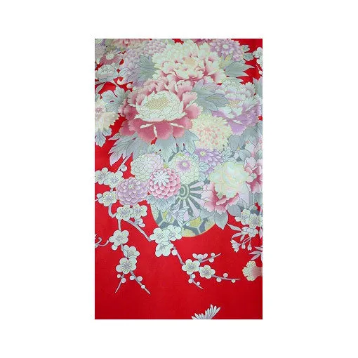 Women's Kimono: Flower Palanquin (Polyester)