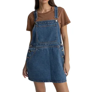 Womens Seaside Overall Dress Blue